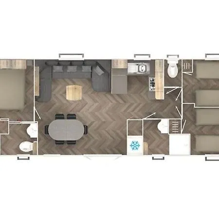 Mobil-home Confort Mar Estang A En Roussillon