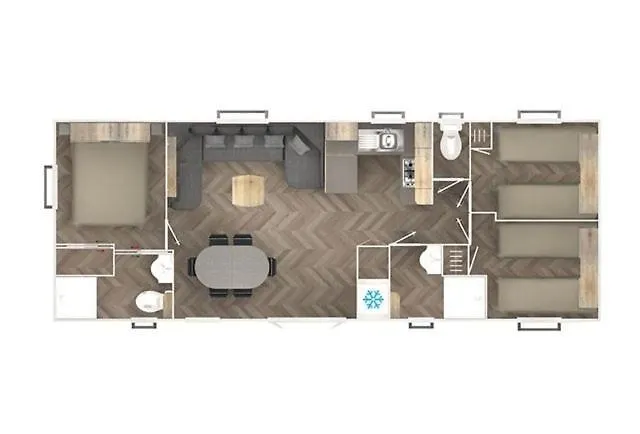 Mobil-home Confort Mar Estang A En Roussillon
