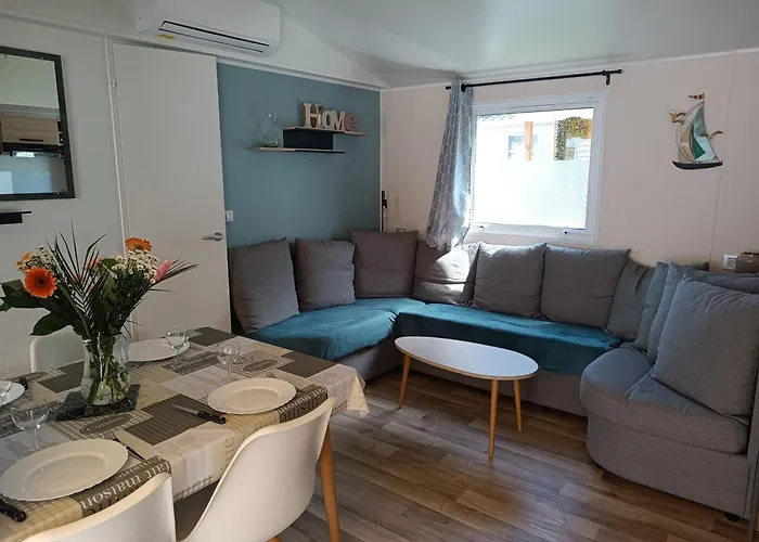 Mobil-home Confort Mar Estang A En Roussillon Camping Canet-en-Roussillon
