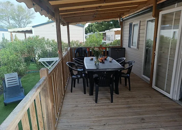 Mobil-home Confort Mar Estang A En Roussillon Camping *